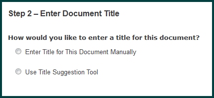 Enter Title