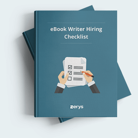eBook Writer Hiring Checklist eBook Writer Hiring Checklist
