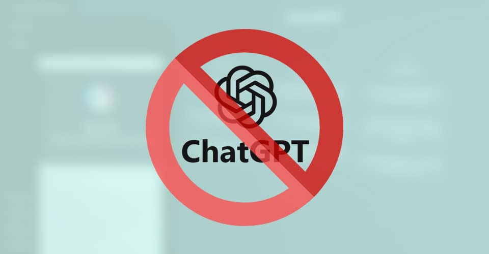 ChatbotGPT and OpenAI Generated Content - Not Allowed
