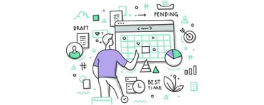 content planning - content calendar