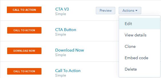 Select CTA