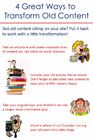 4 Great Ways to Transform Old Content