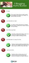5 Blogging Myths Busted