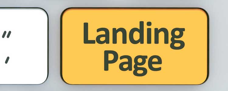 landing page content